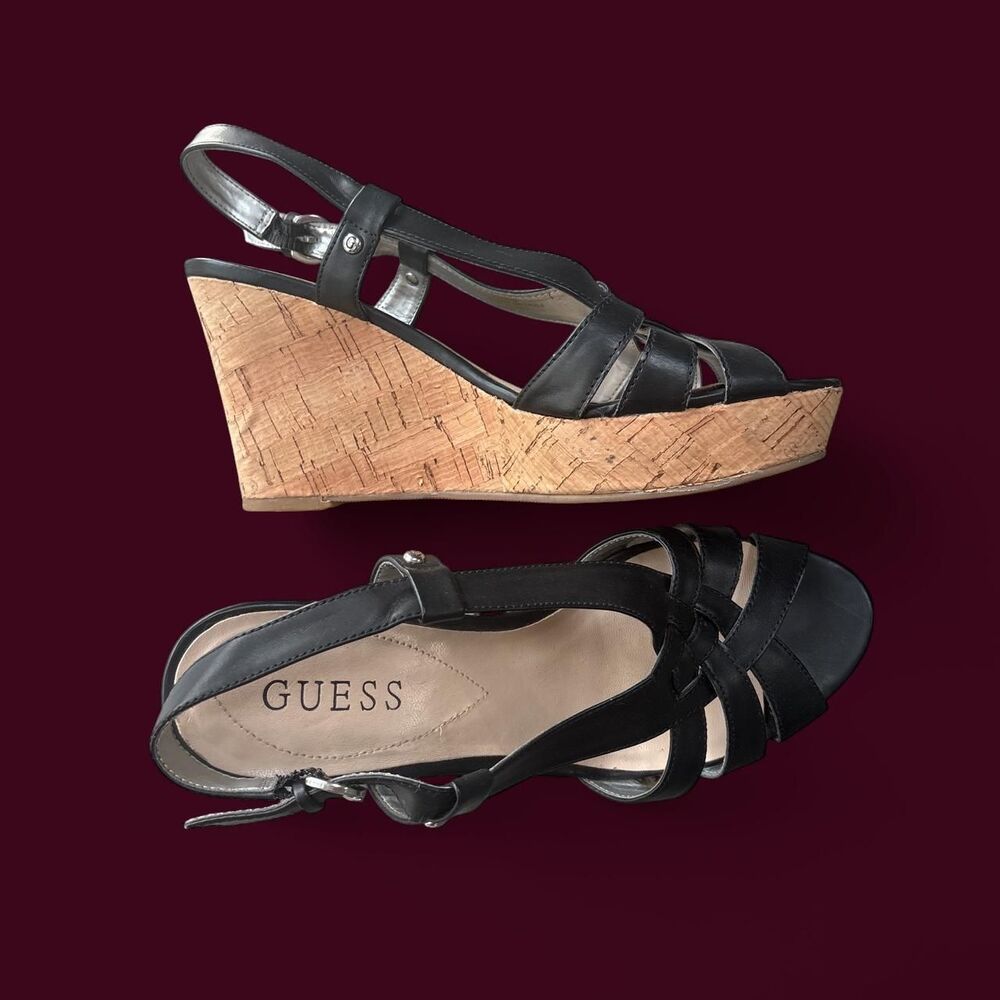 Guess Women's Black Courts